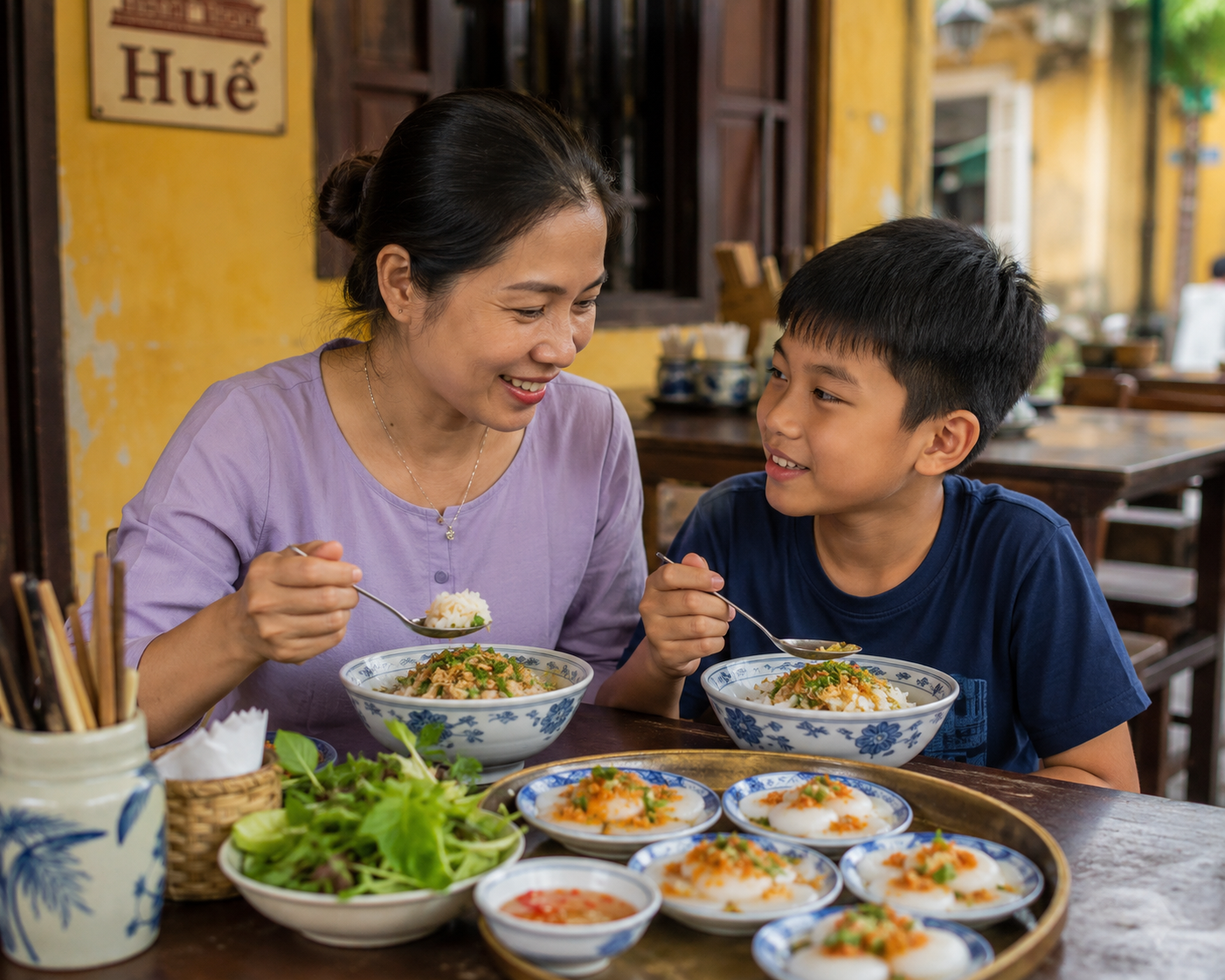 Dạy con yêu một vùng đất từ một món ăn